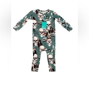 POSH PEANUT Sheldon Open Foot Romper